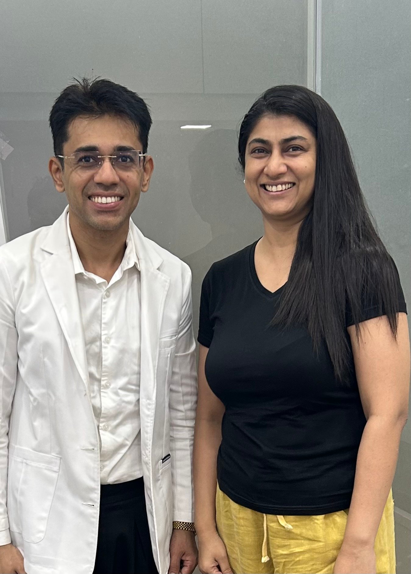 Dr. Manthan Desai at his clinic in Ghatkopar East, Mumbai